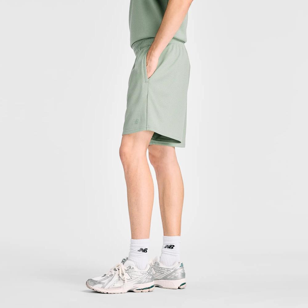 Pánske šortky New Balance MB61V17CAAR - zelené