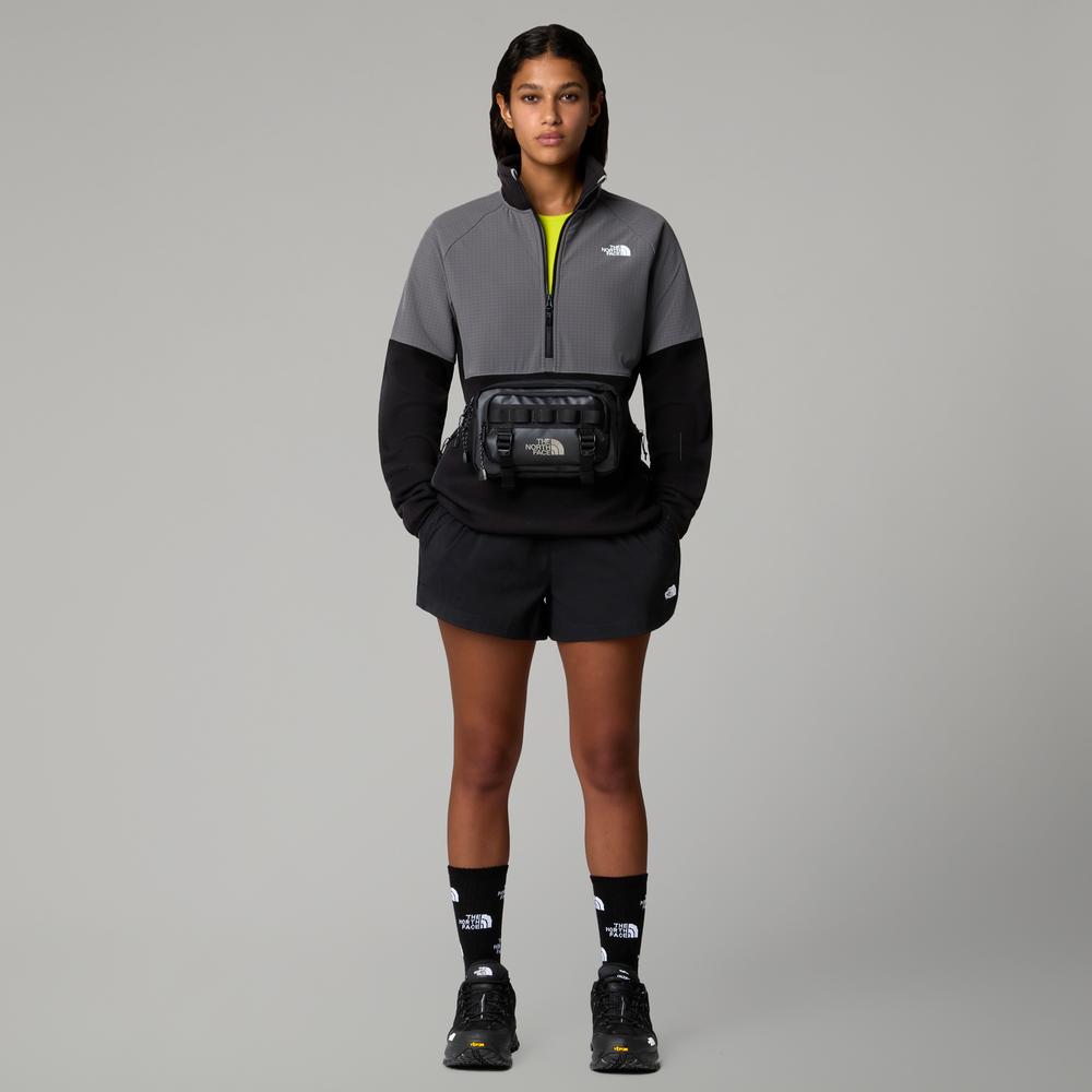 Blúza The North Face Glacier 1/2 Zip Fleece 0A89JBAFI1 - čierne