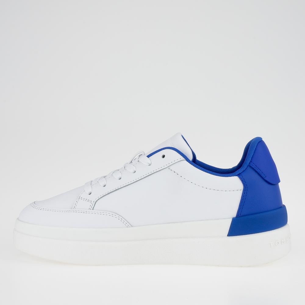 Topánky Tommy Hilfiger Feminine Sneaker With Color Pop FW0FW06896-0LA - biele
