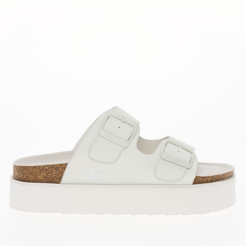 Žabky O'Neill Platform Slider Women Low 90241019.02A - biele