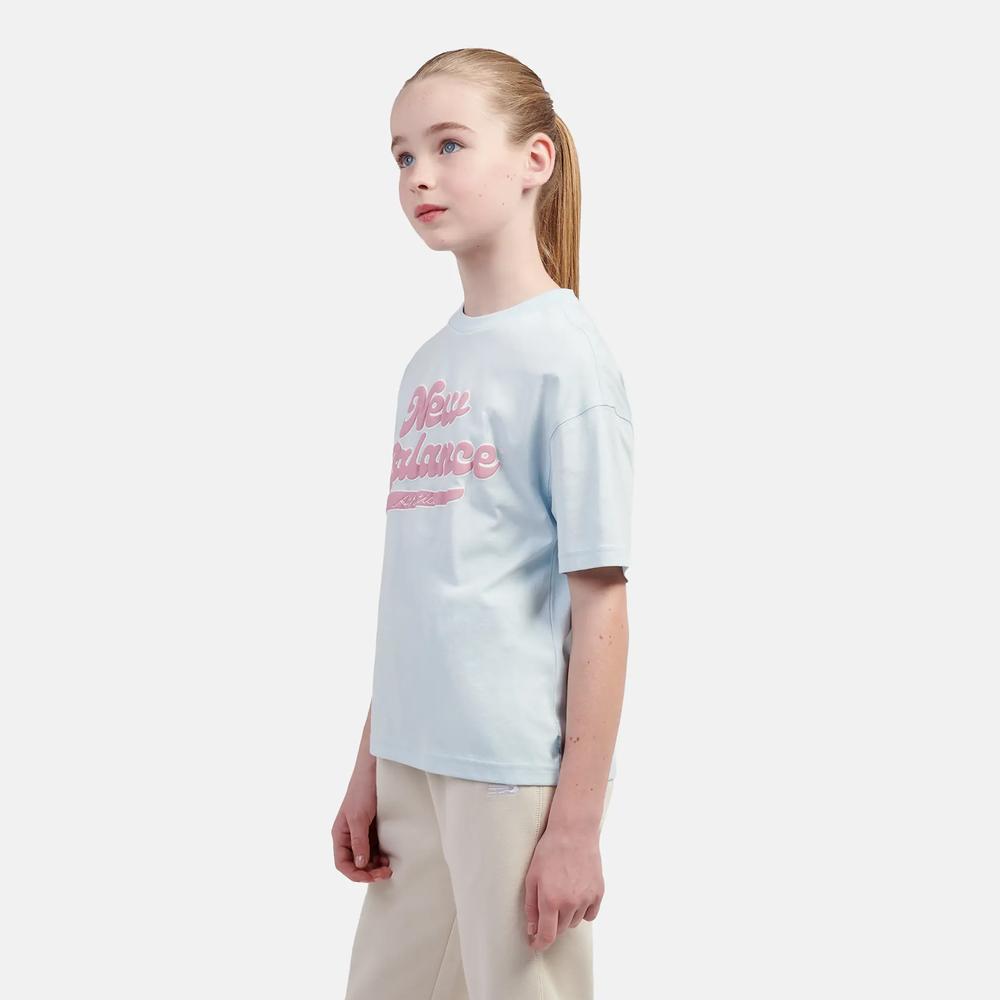 Tričko detské New Balance LAKG0192FRL - modré
