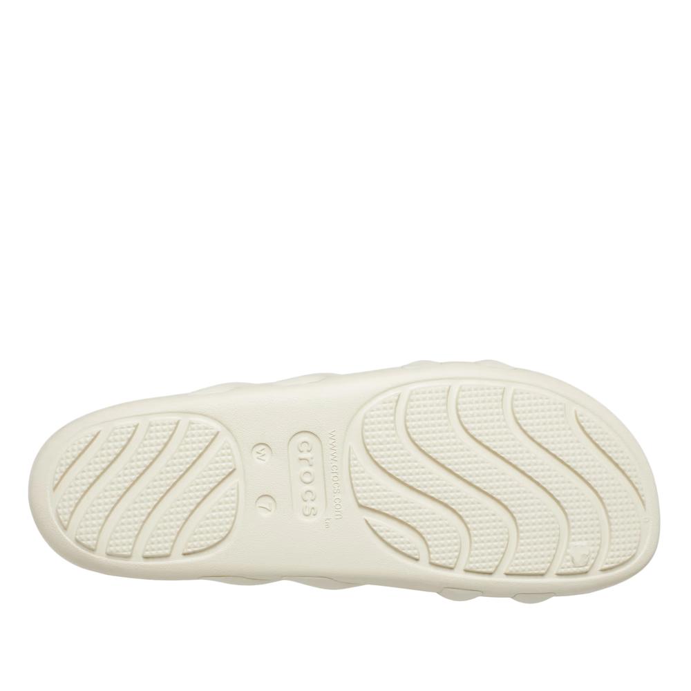 Klapky Crocs Splash Strappy Sandal 208217-2Y2 - krémové