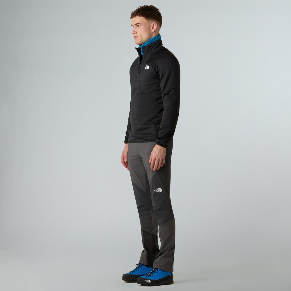 Mužský bunda The North Face Meteora 1/4 Zip 0A8E1MJK31 - čierne
