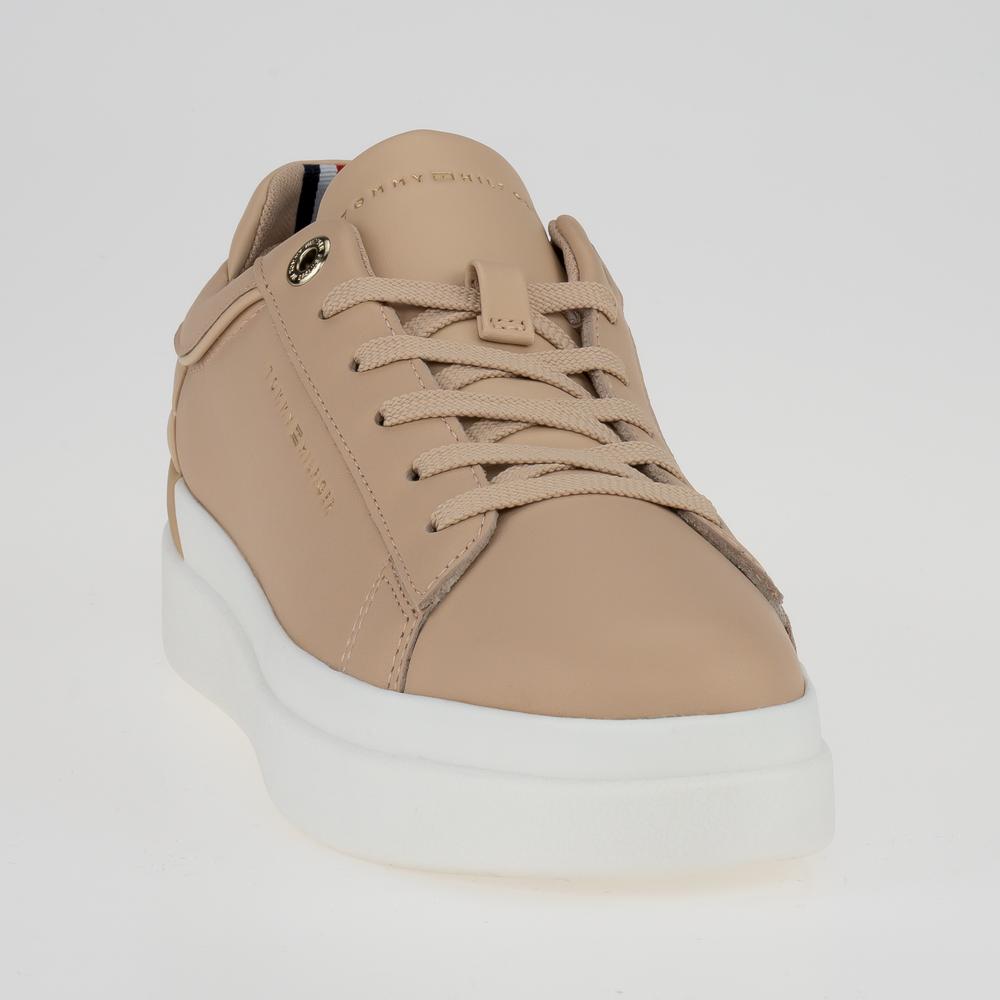 Topánky Tommy Hilfiger Elevated Sneakers FW0FW06511-TRY - bezowy