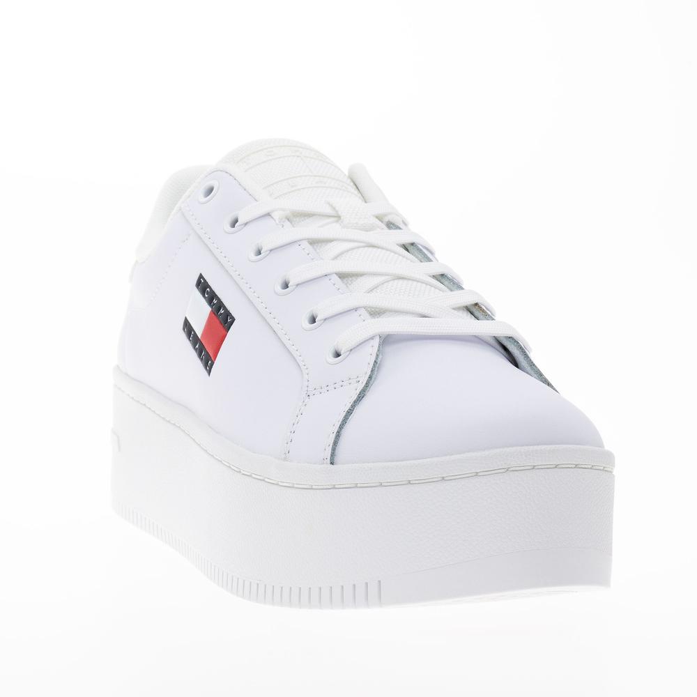Topánky Tommy Hilfiger TJW Flatform Ess EN0EN02518-YBS - biele