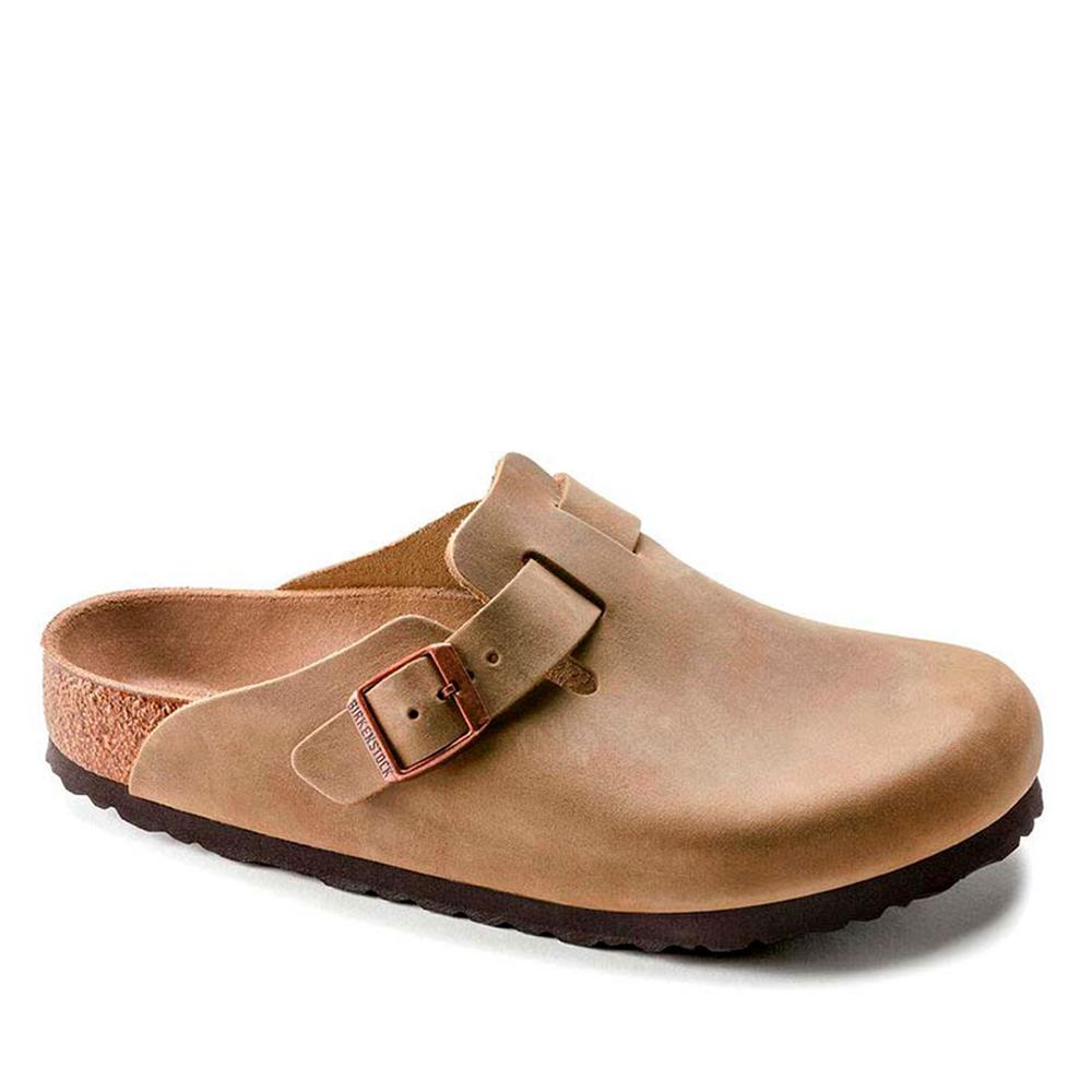 Klapky pánske Birkenstock Boston 960811 - hnedé