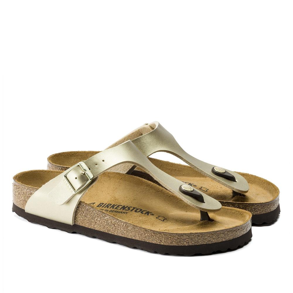 Dámske Žabky Birkenstock Gizeh 1016108 - zlato