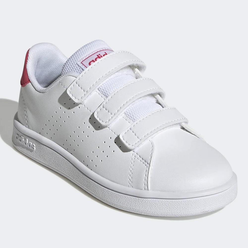 Topánky adidas Advantage Court Lifestyle Hook-and-Loop GW6495 - biele