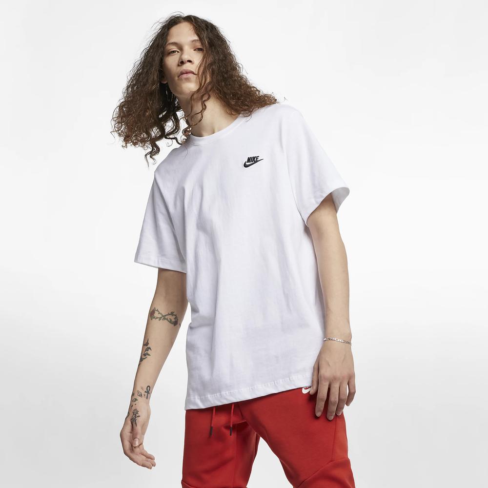 Tričko Nike Sportswear Club AR4997-101 - biele