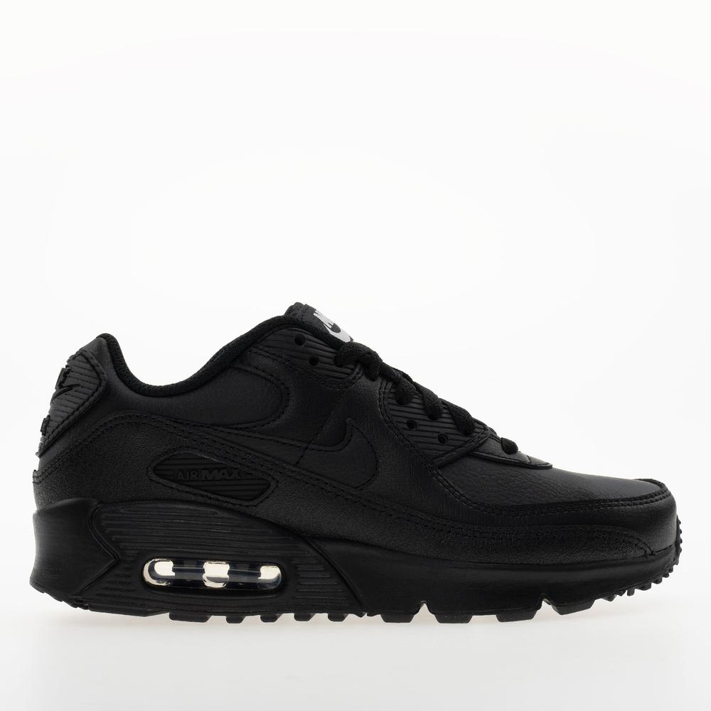 Topánky mládež Nike Air Max 90 Leather CD6864-028 - čierne