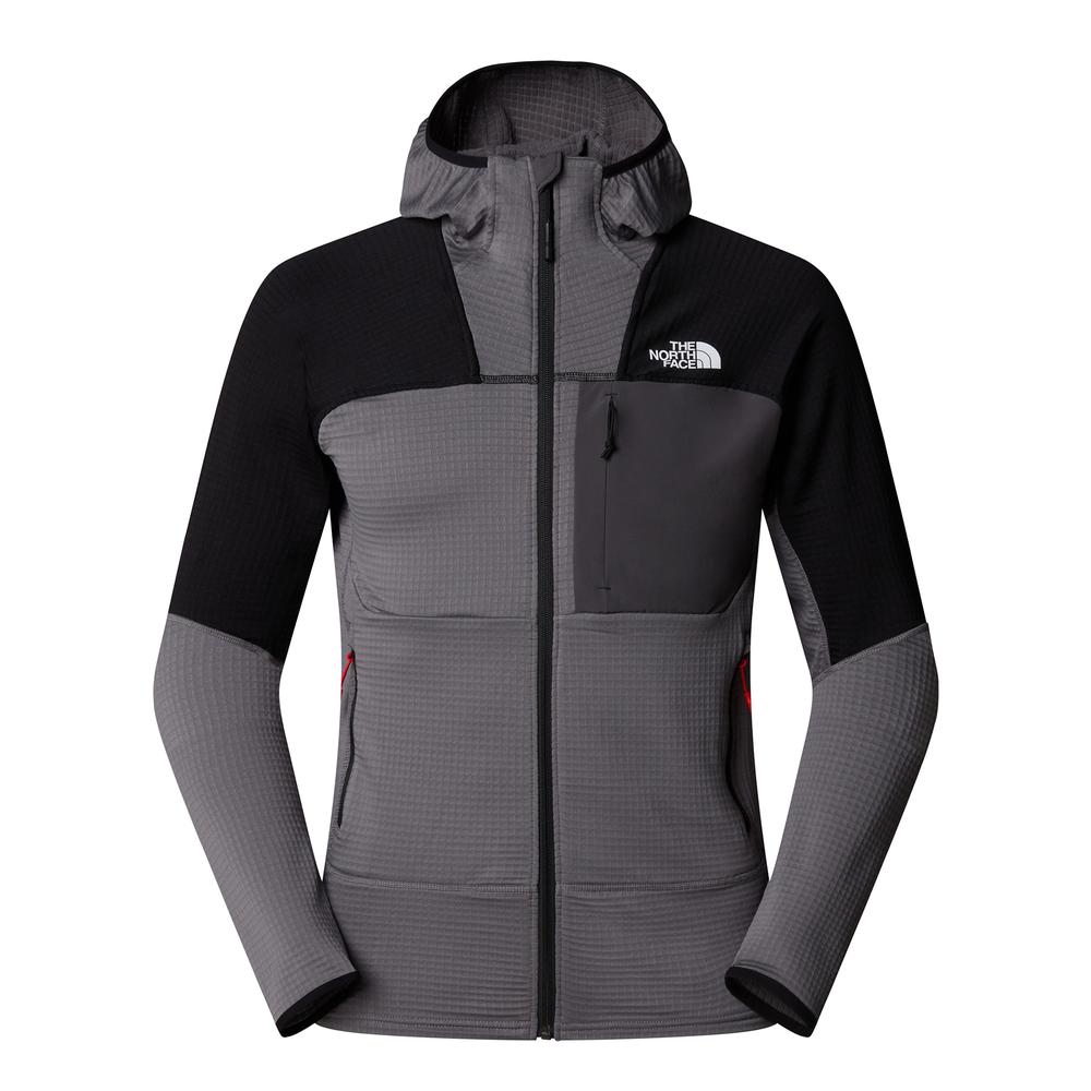 Bunda The North Face Stormgap Power Grid 0A87J7RPI1 - šedý