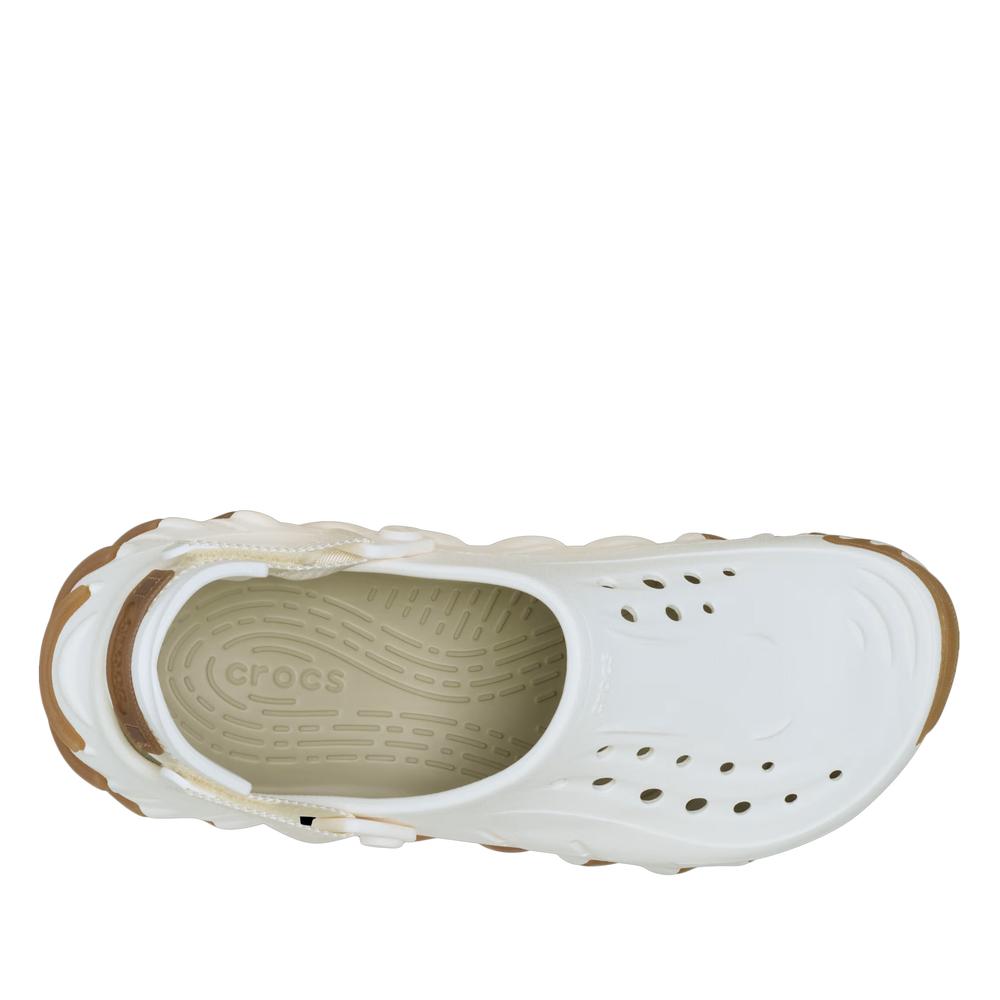 Unisex klapky Crocs Echo Gum RO Clog 211675-0WV - biele