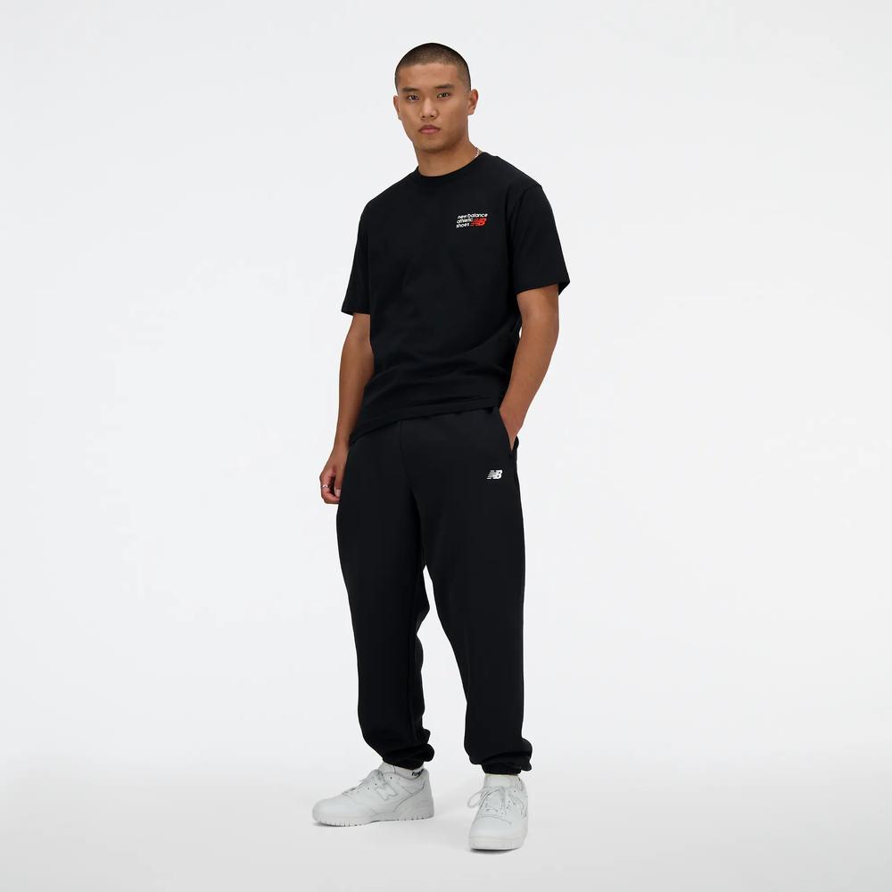 Pánske tričko New Balance MT41908BK - čierne