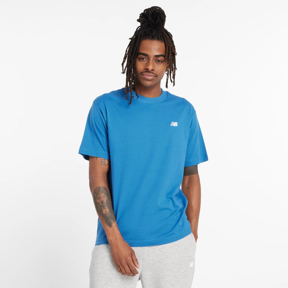 Pánske tričko New Balance MT41509BEU - modré