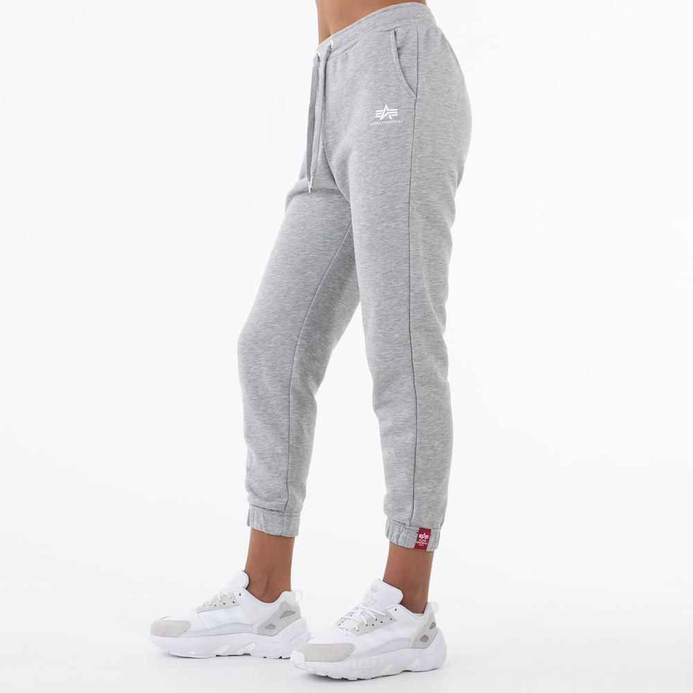 Nohavice Alpha Industries Basic Jogger SL 116051230 - šedý