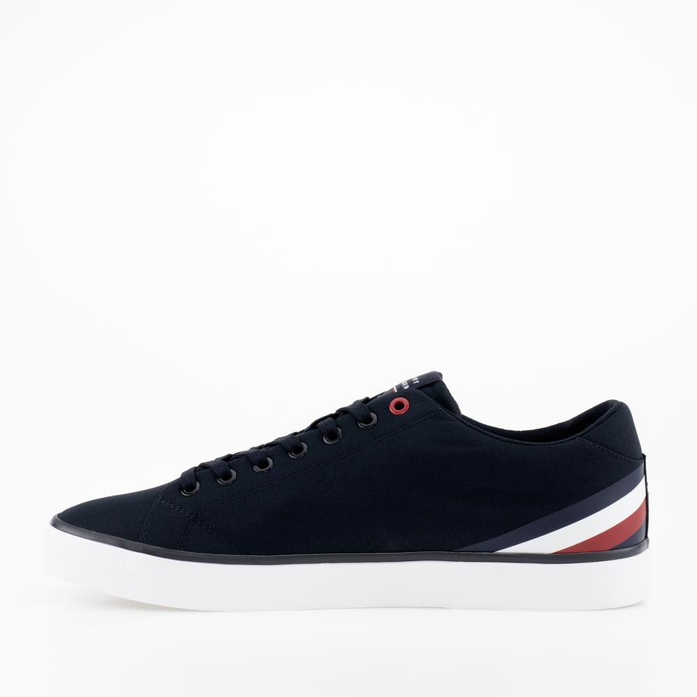 Topánky Tommy Hilfiger HI Vulc Core Low Stripes FM0FM04735-DW5 - tmavomodré