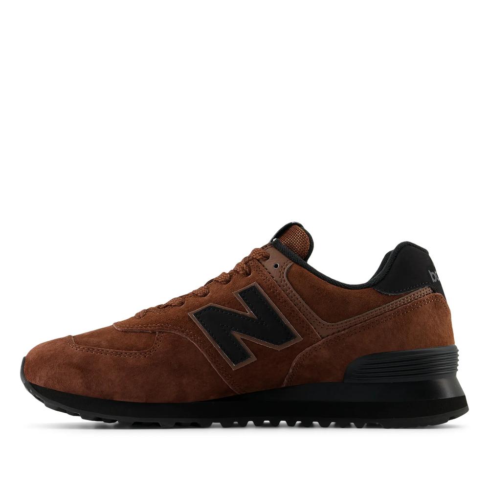 Topánky New Balance U574LEB - hnedé