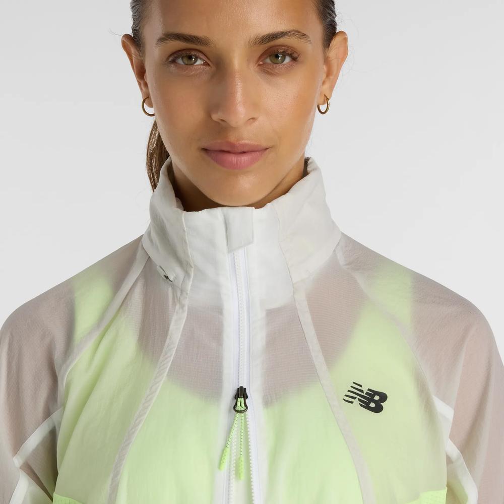 Dámská bunda New Balance WJ61J326AFG - biele