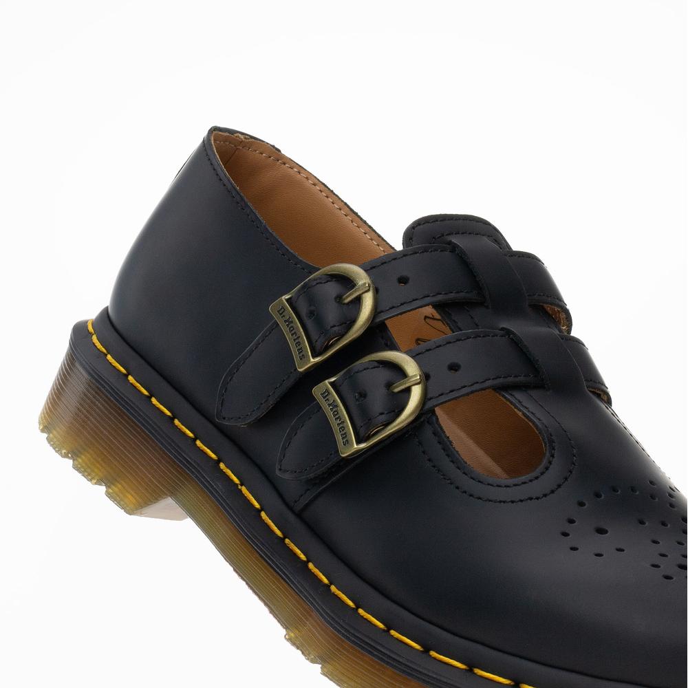 Topánky Dr. Martens 8065 Mary Jane Smooth Leather 12916001 - čierne