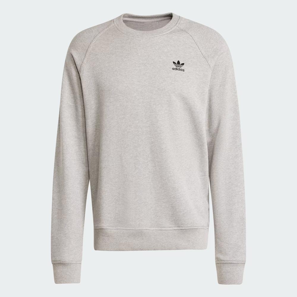 Blúza adidas Trefoil Essentials Crewneck IX7677 - šedý
