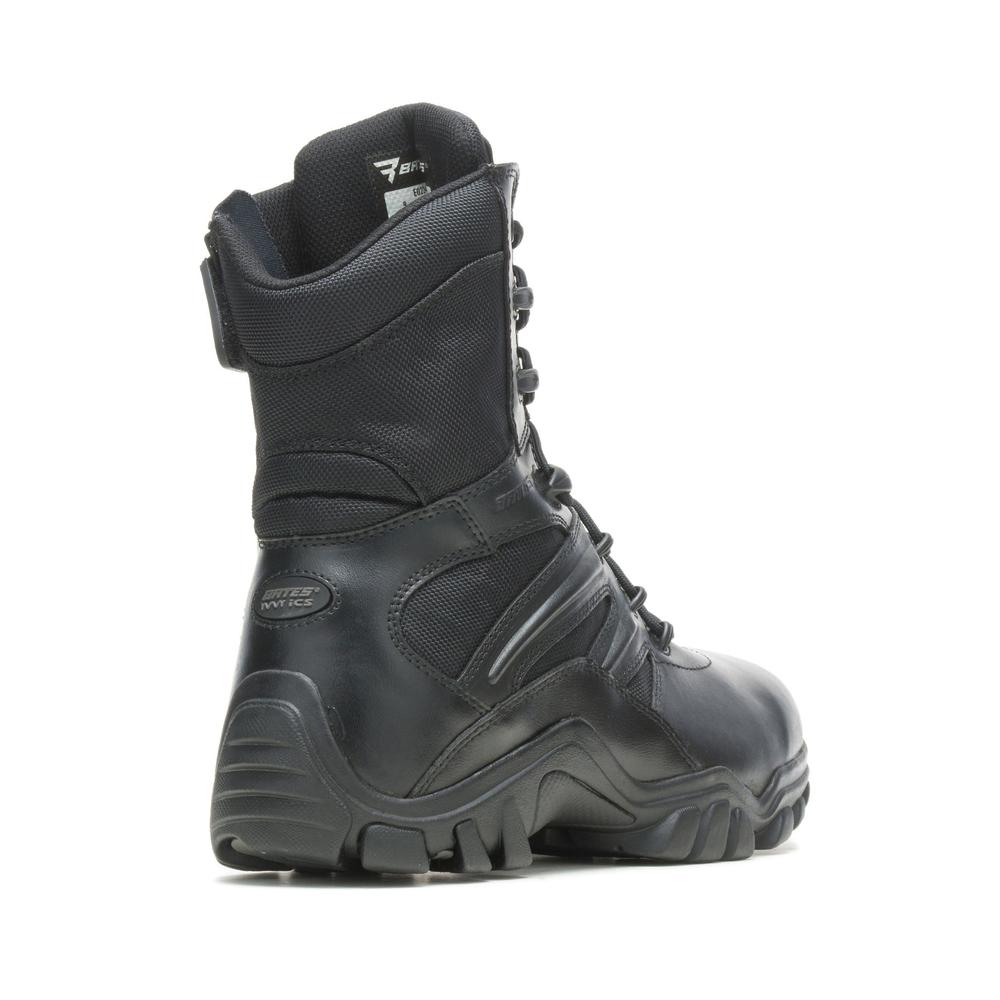 Topánky Bates 8 Delta Side Zip E02348 - čierna