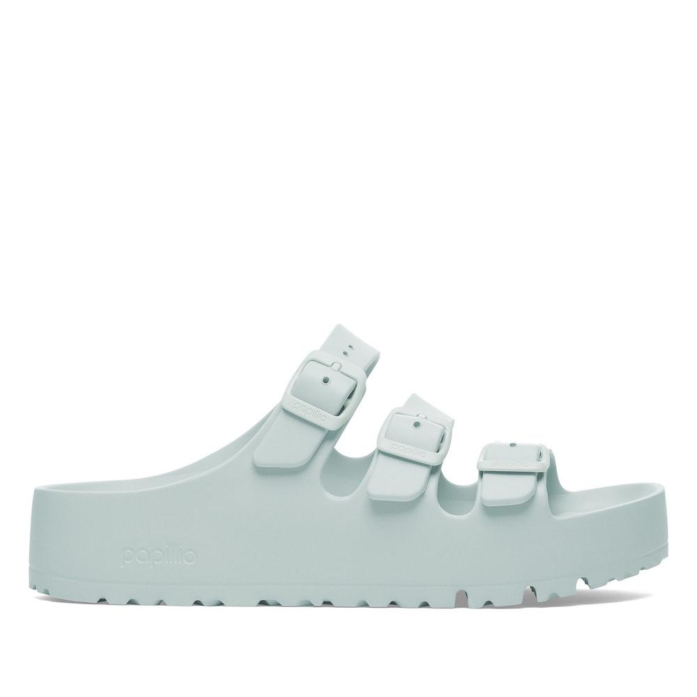 Klapky Birkenstock Florida Eva Flex Platform 1029736 - zelené