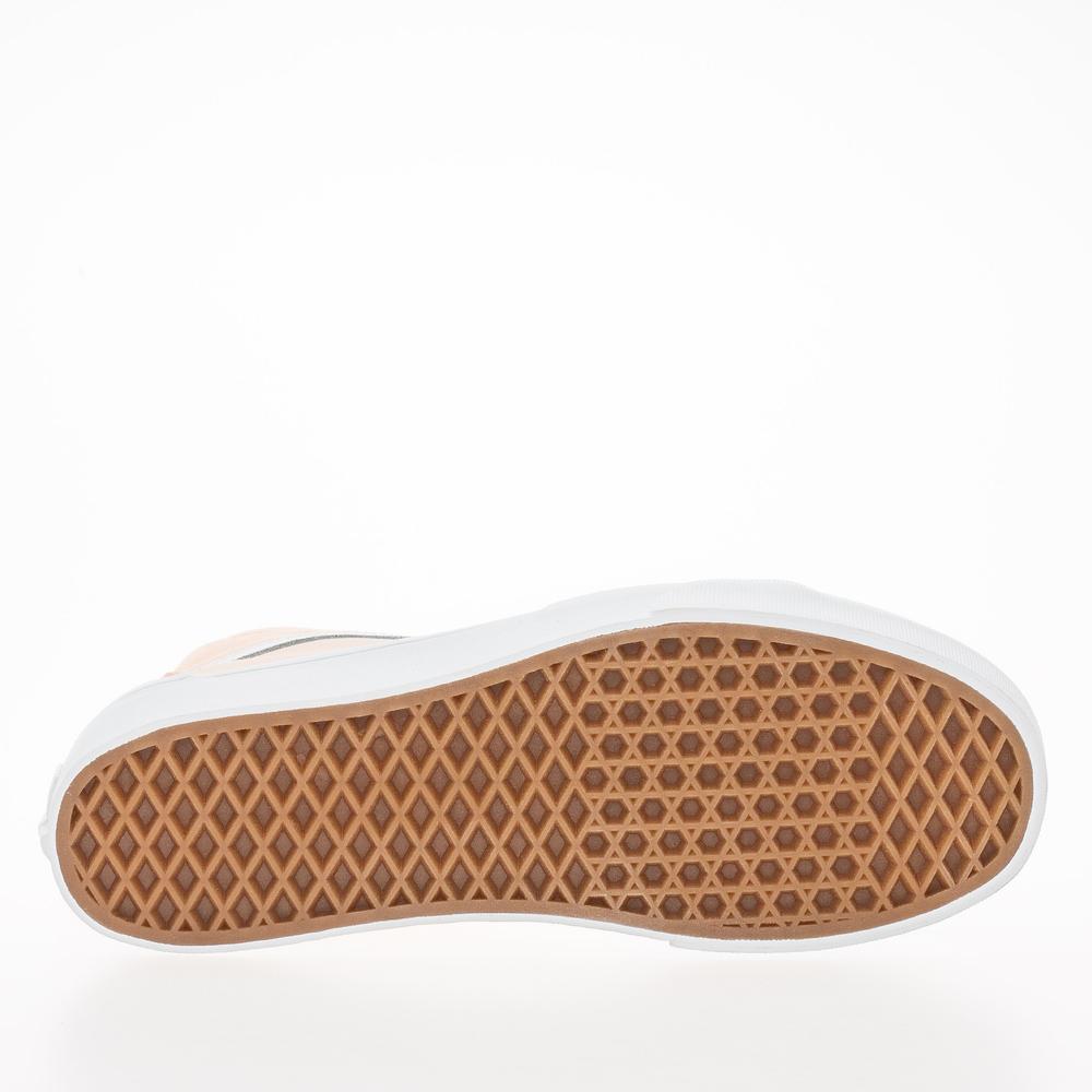 Topánky Vans Soft Suede SK8-Hi Tapered Stackform VN0A5JMKBOD1 - pomarančové