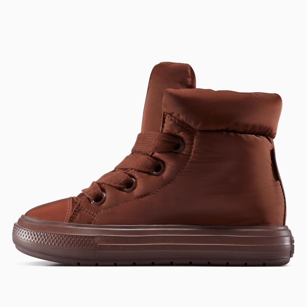 Dámske topánky Converse Chuck Taylor All Star Elements Boot A12940C - hnedé