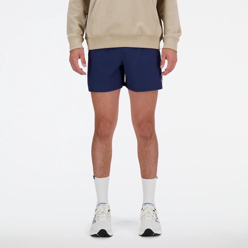 Pánske šortky New Balance MS41286NNY - tmavomodré