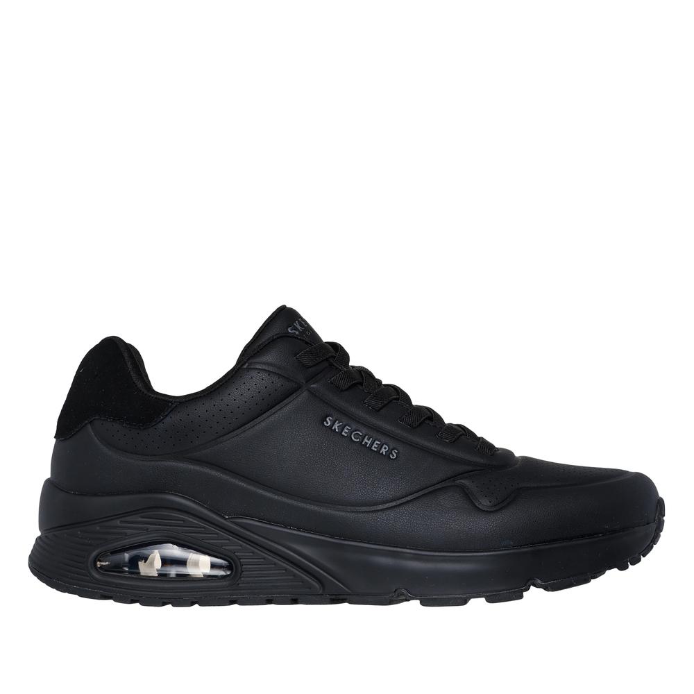 Pánske topánky Skechers Uno Tailored Air 183007BBK - čierne
