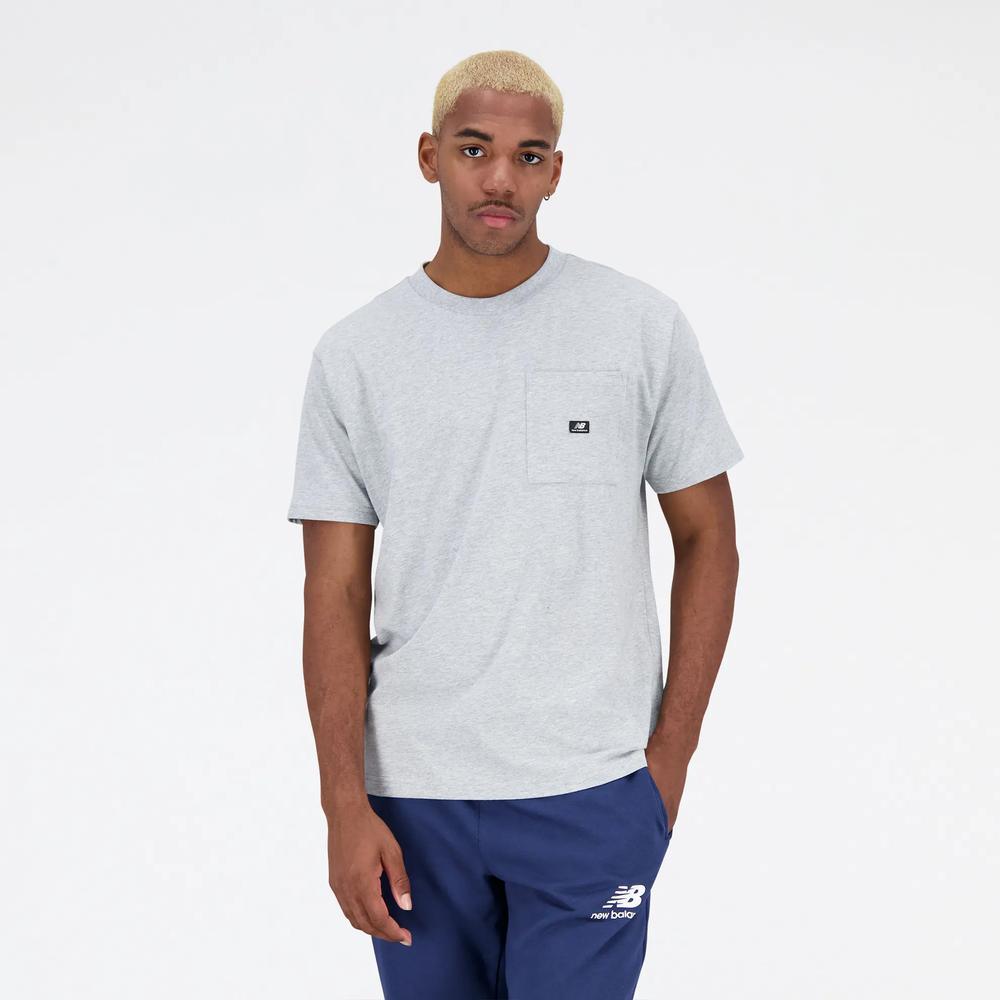 Pánske tričko New Balance MT31542AG – sivé
