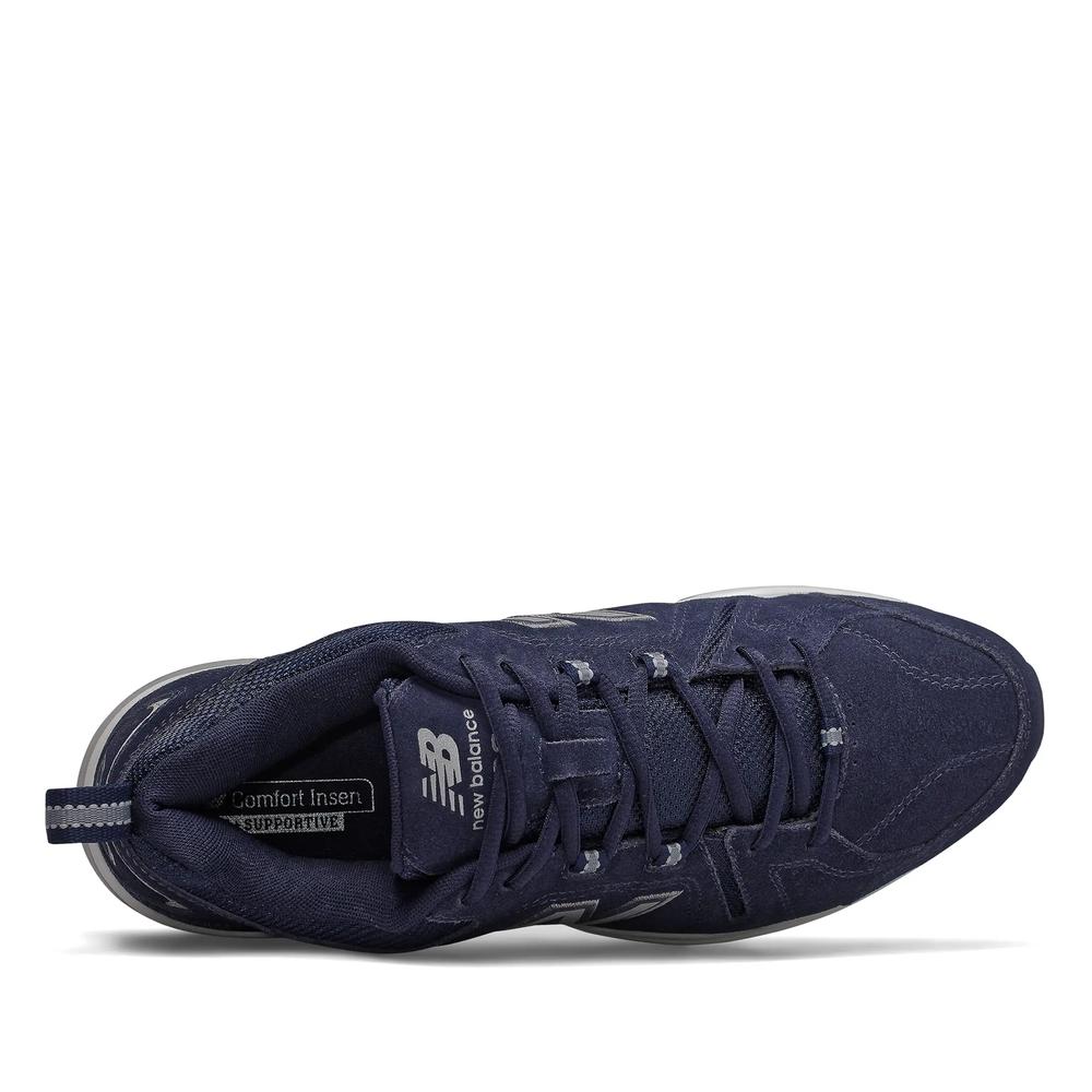 Topánky New Balance MX608UN5 - tmavomodré