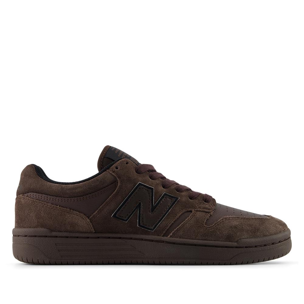 Pánske topánky New Balance Numeric UN480CHC - hnedé