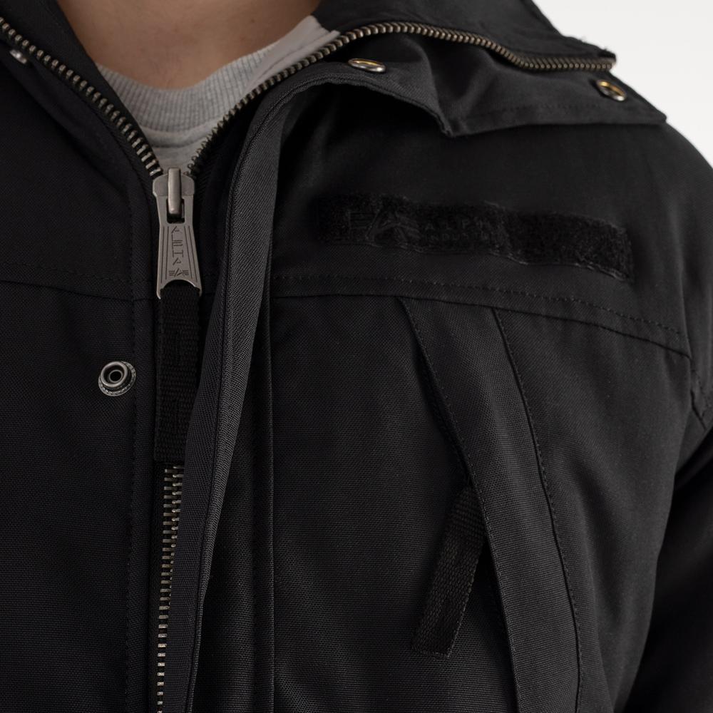 Bunda Alpha Industries N3B Expedition Parka 10811203 - čierne