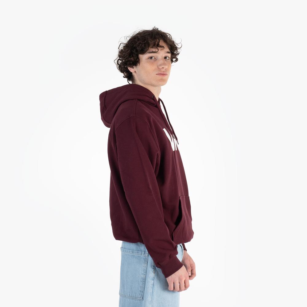 Blúza Vans Classic Pullover VN000HNXK1O1 - bordóvé
