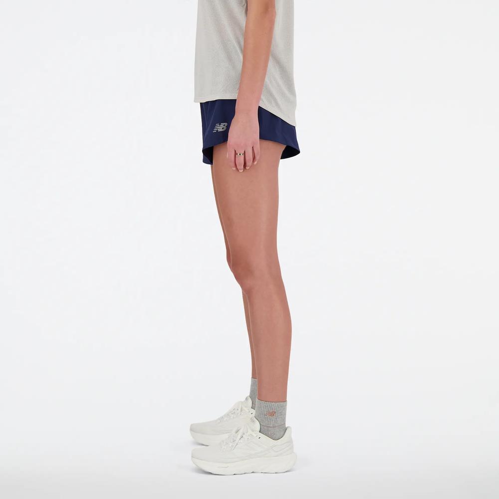 Dámske šortky New Balance WS41286NNY - tmavomodré