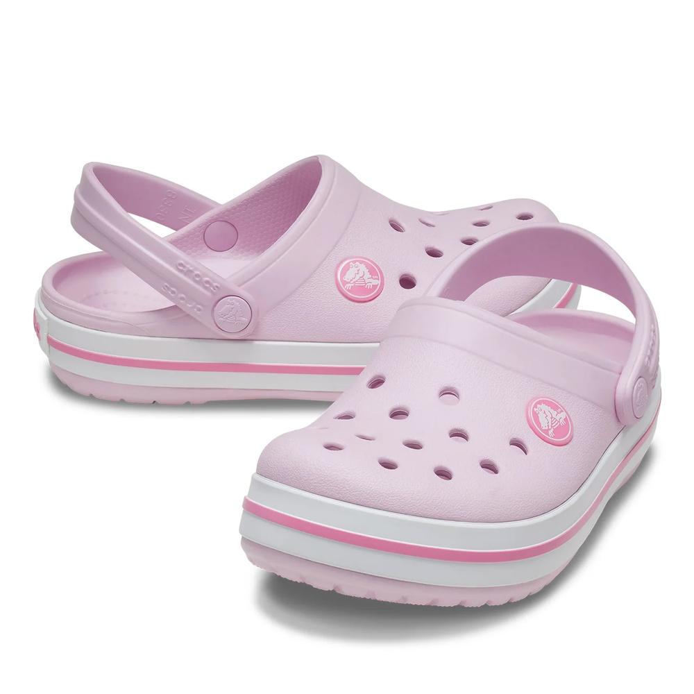 Klapky Crocs Crocband Clog 207006-6GD - ružové