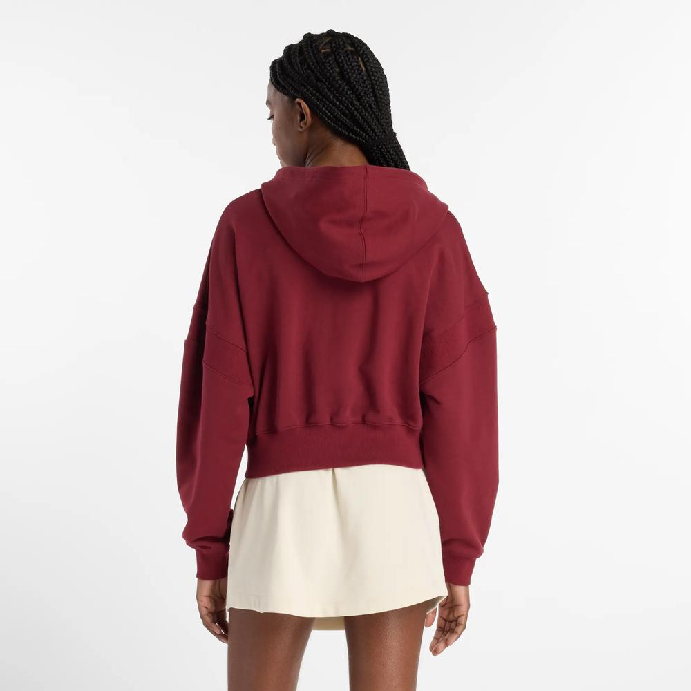 Dámská bunda New Balance WJ51506MHB - bordóvé