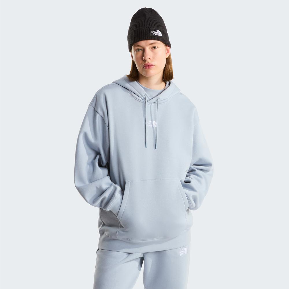 Dámská blúza The North Face Essential Oversize Hoodie 0A89ENFM21 - šedý