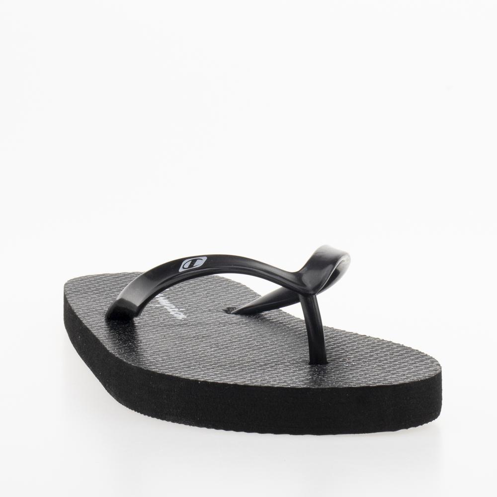 Žabky Champion Metal Glam S11568-KK001 - čierne