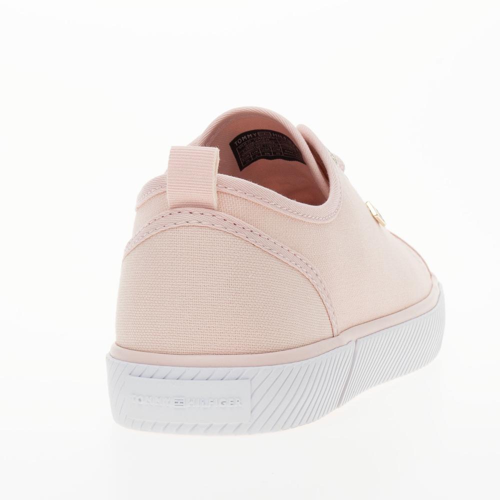 Topánky Tommy Hilfiger Vulc Canvas FW0FW08063-TJQ - ružové