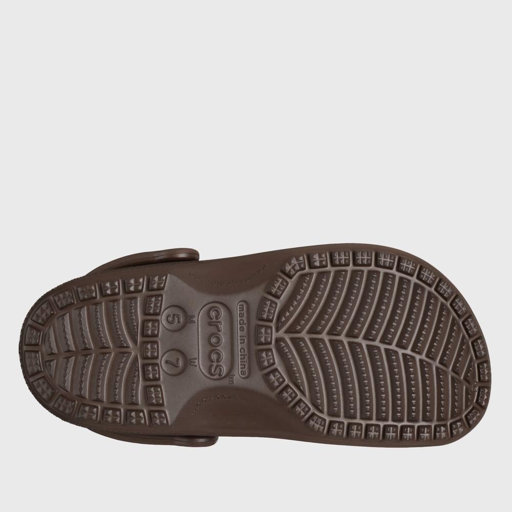 Klapky Crocs Classic Clog 10001-21Q - hnědé