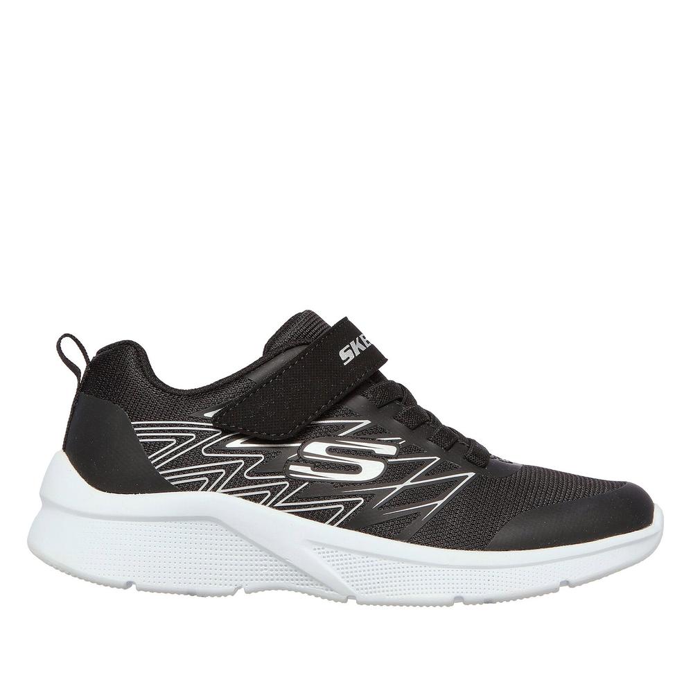 Topánky Skechers Microspec Texlor 403770LBKSL - čierne