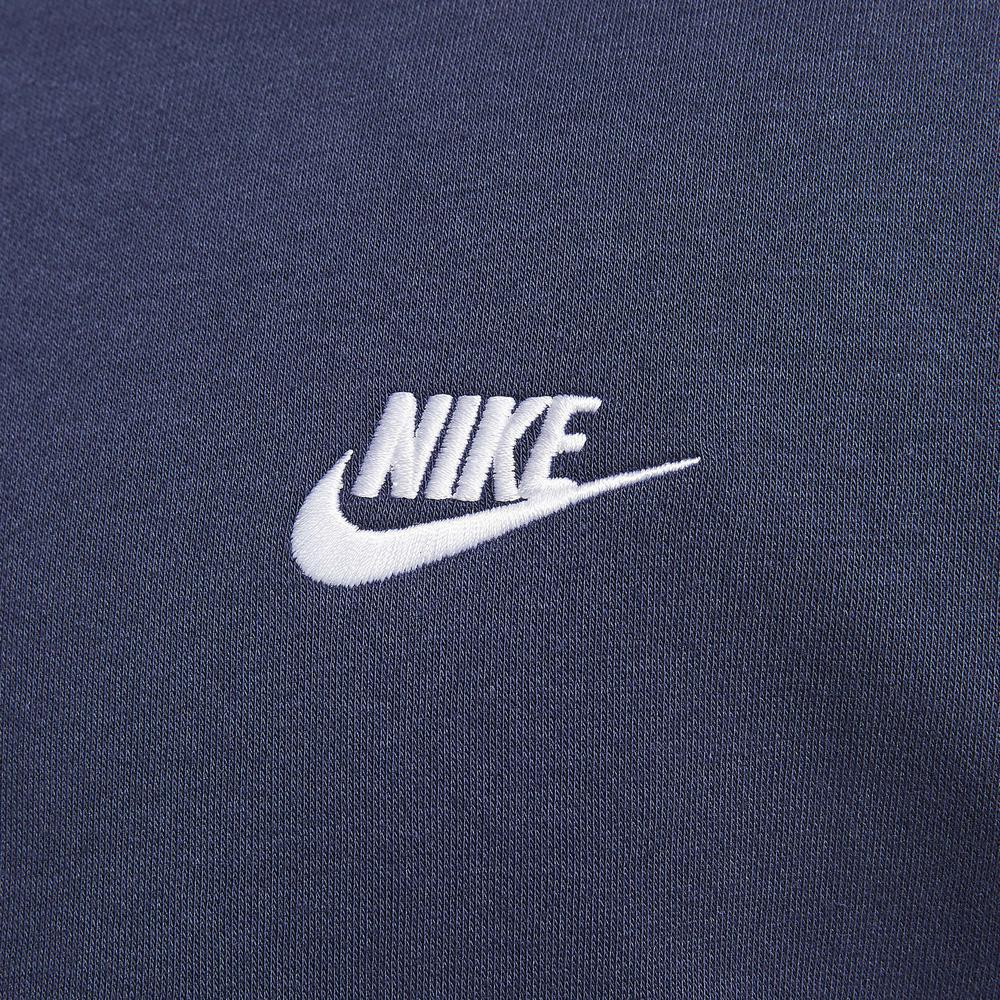 Blúza Nike NSW Club Fleece BV2645-410 - tmavomodré