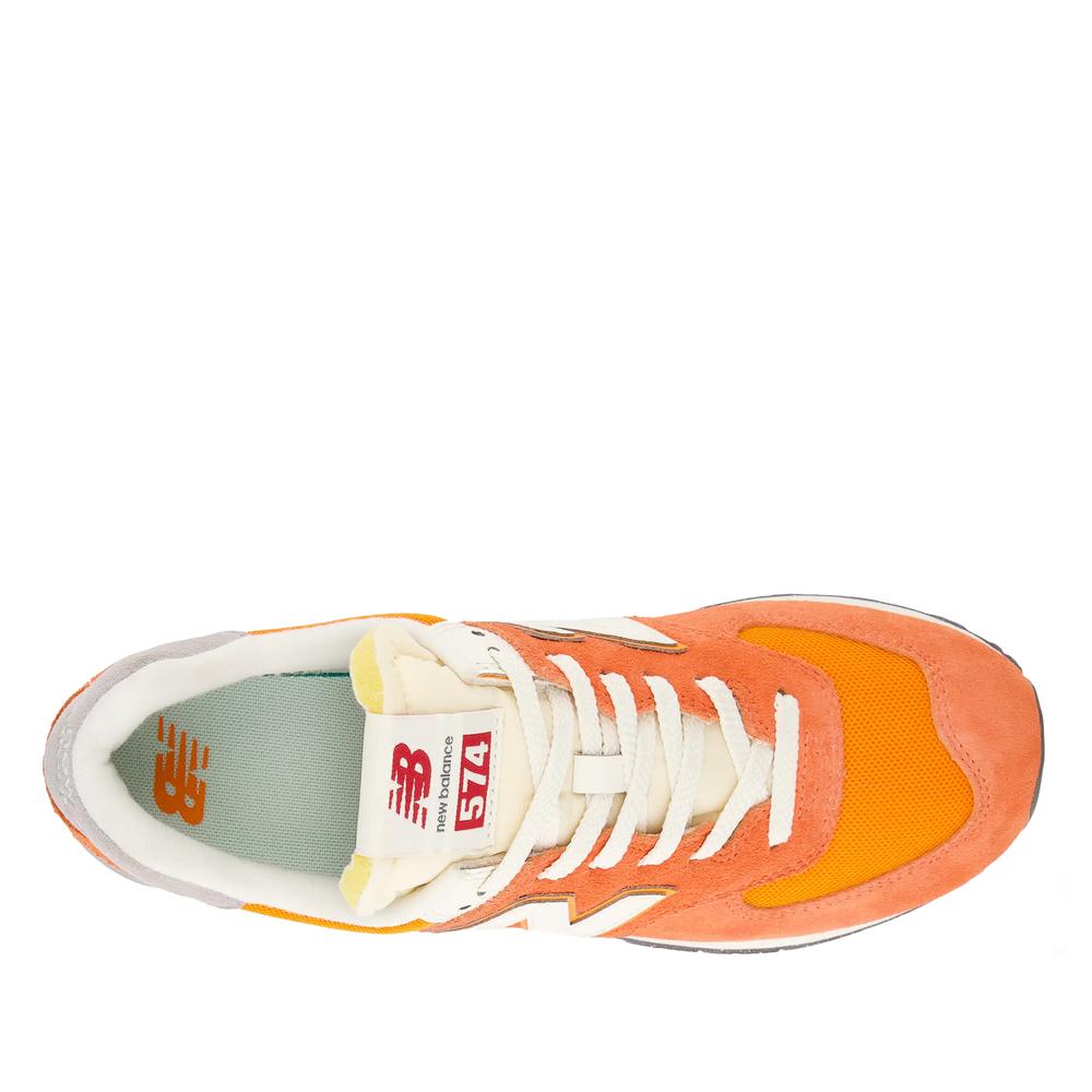Topánky New Balance U574RCB - pomarančové