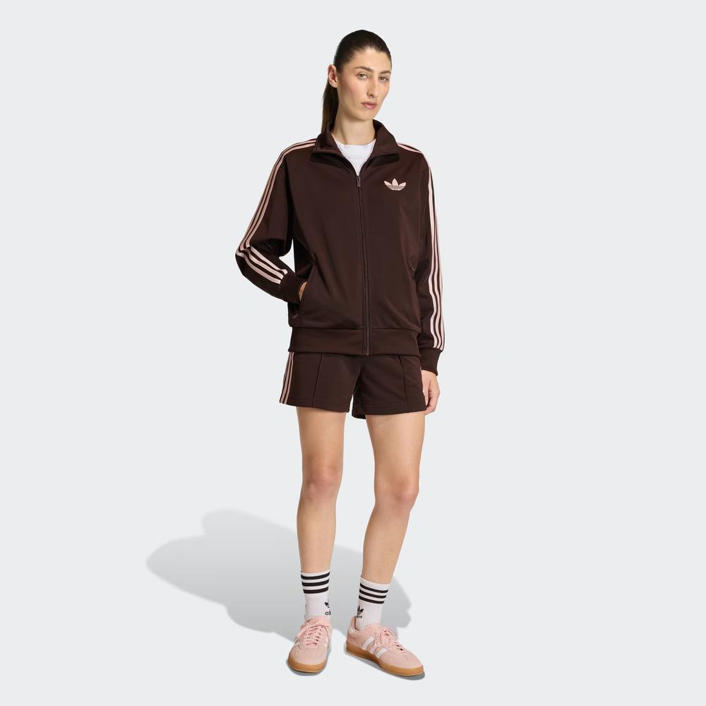 Šortky dámske adidas Originals Classic Firebird KD3672 - hnedé