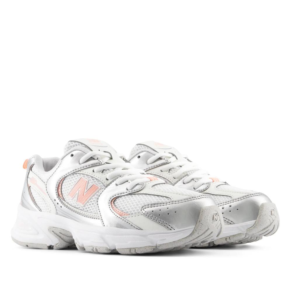 Detské topánky New Balance G5308SR - strieborné