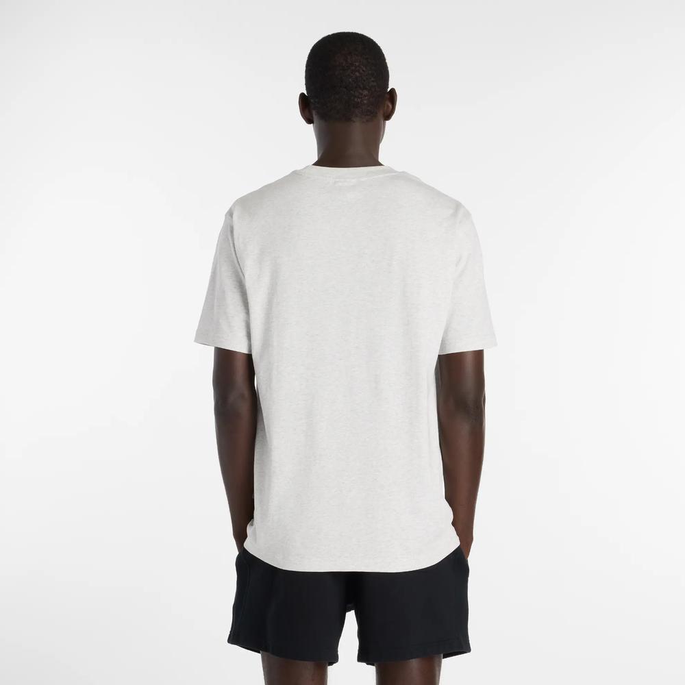 Pánske tričko New Balance MT61H0DXAHH - šedý