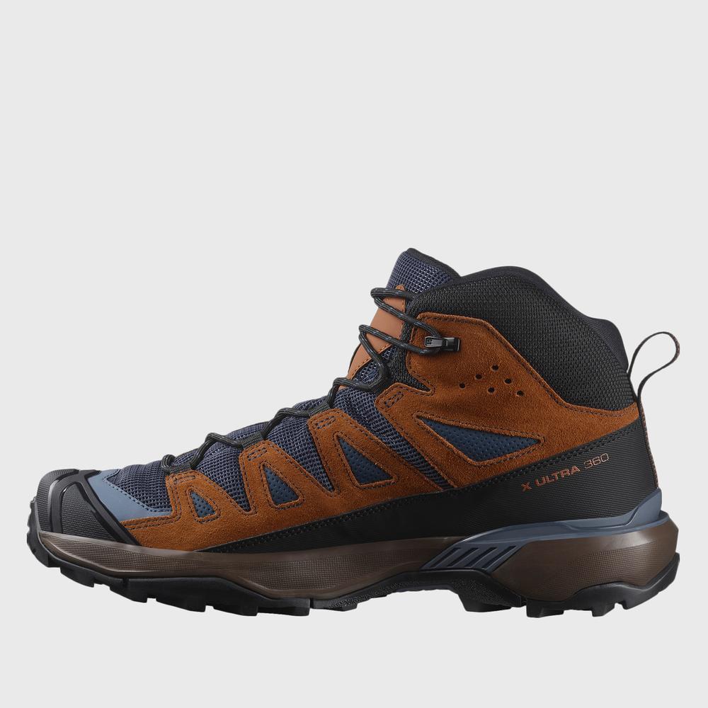 Topánky Salomon X Ultra 360 LTR Mid GTX L47570700 - hnedé