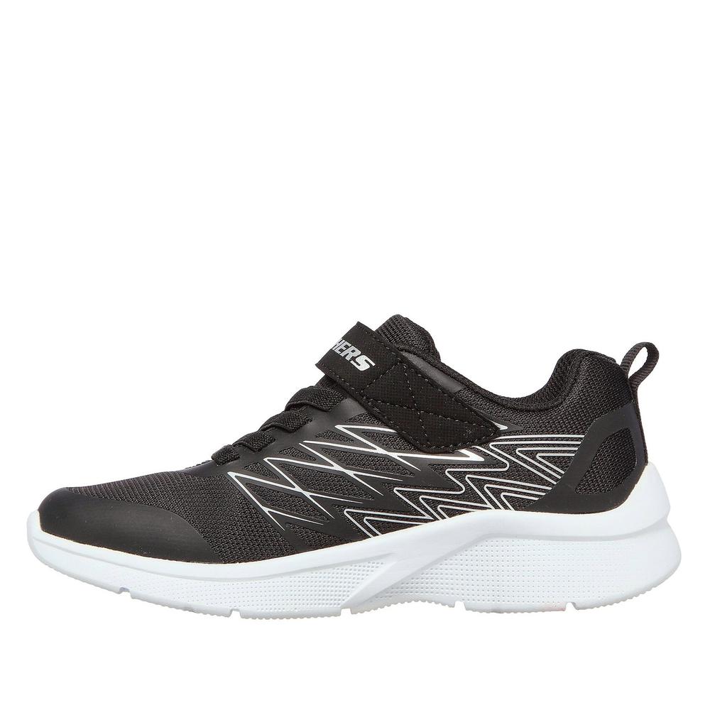 Topánky Skechers Microspec Texlor 403770LBKSL - čierne